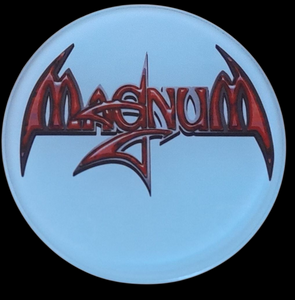 Round glass coaster